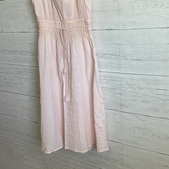 J Crew Boho Drawstring Oversized Mid Dress l SIZE S - Picture 4 of 6